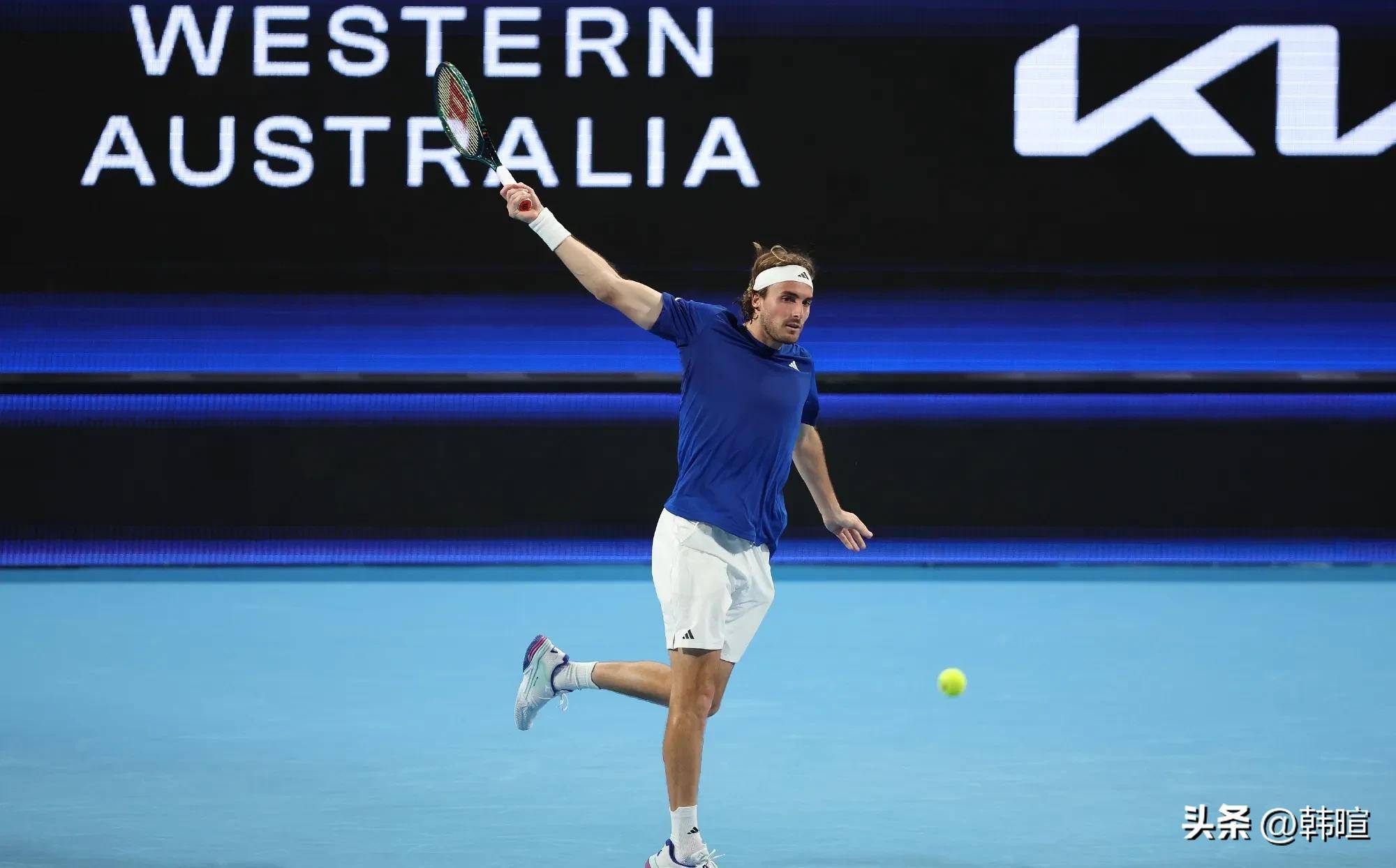 澳网鏖战联合杯，西西帕斯统治全场